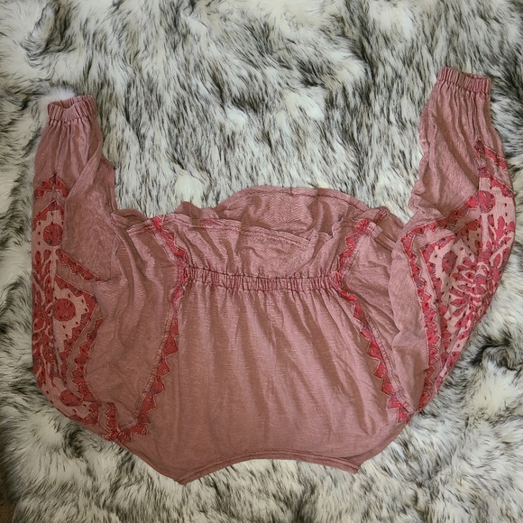 Long sleeve bohemian top - Picture 3 of 3